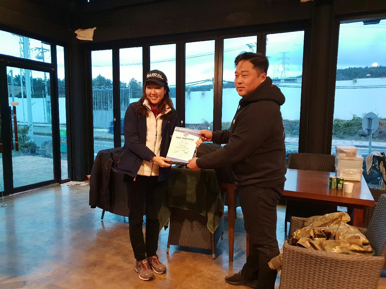 K-26 회원들과 함께한 재미난 범섬 다이빙