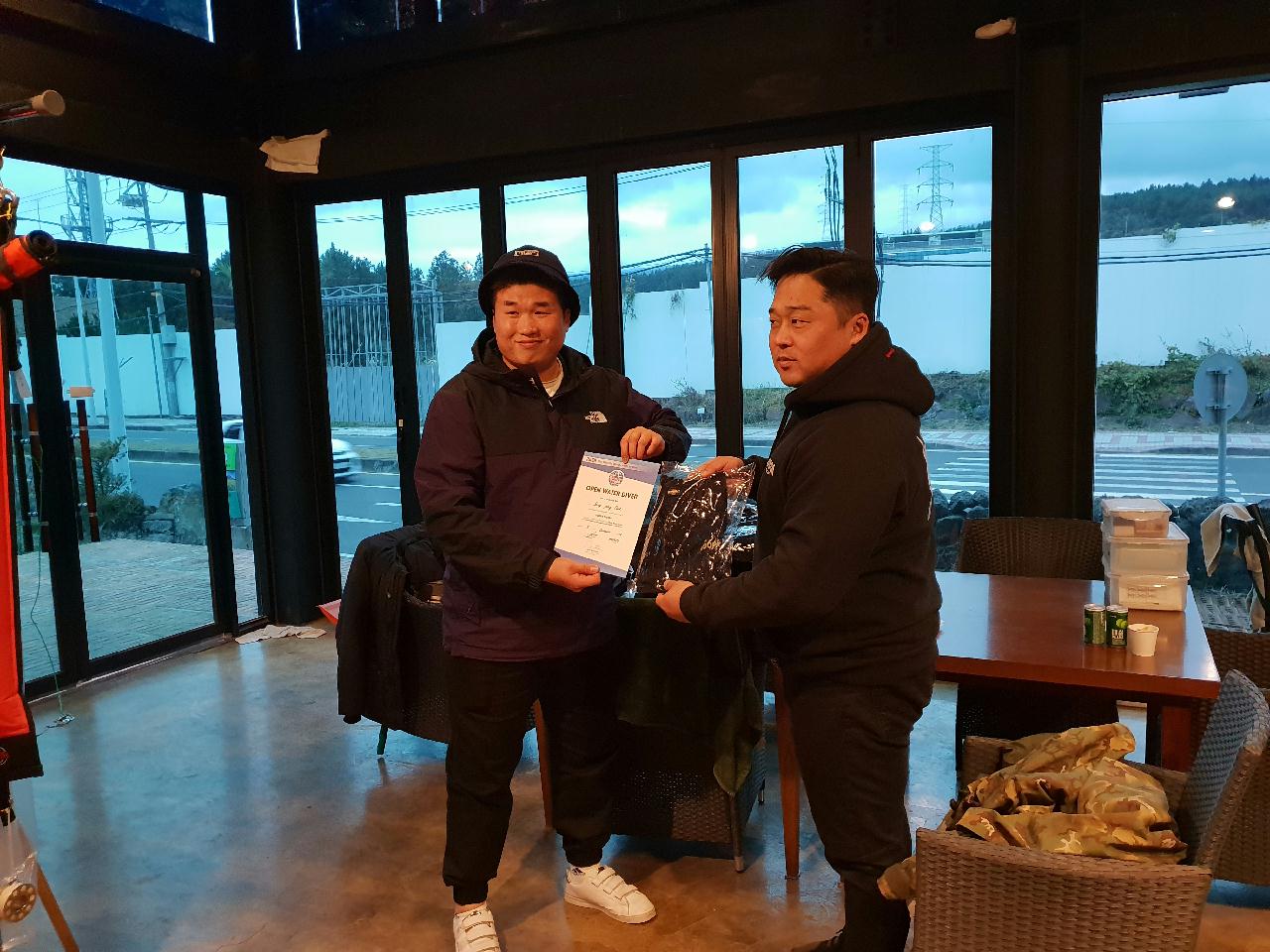 K-26 회원들과 함께한 재미난 범섬 다이빙