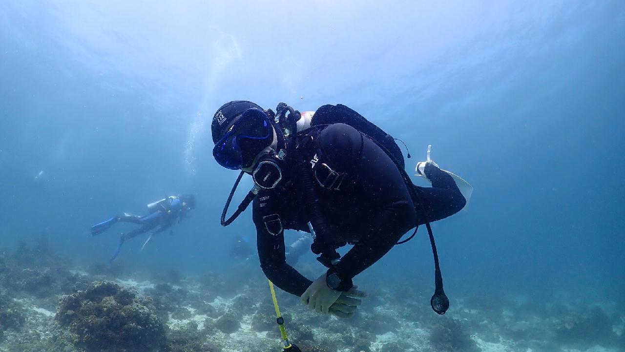 Rescue diver 시나리오 전 다이빙