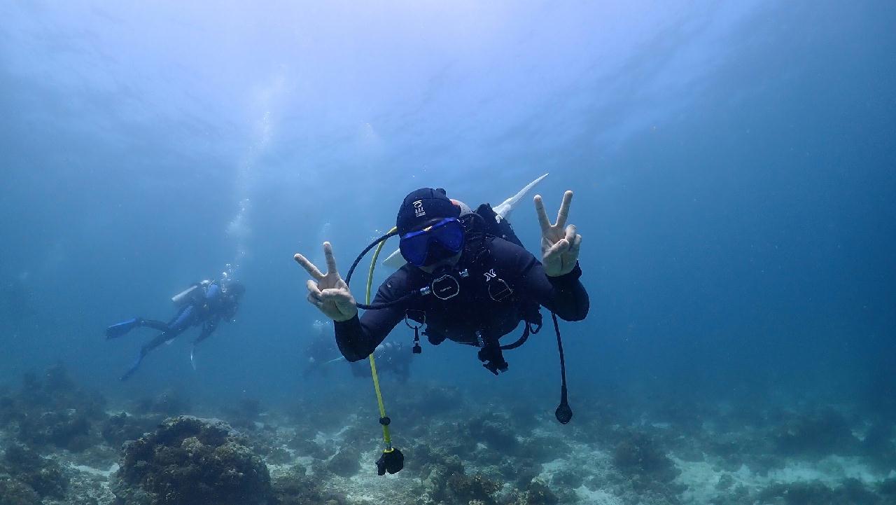 Rescue diver 시나리오 전 다이빙