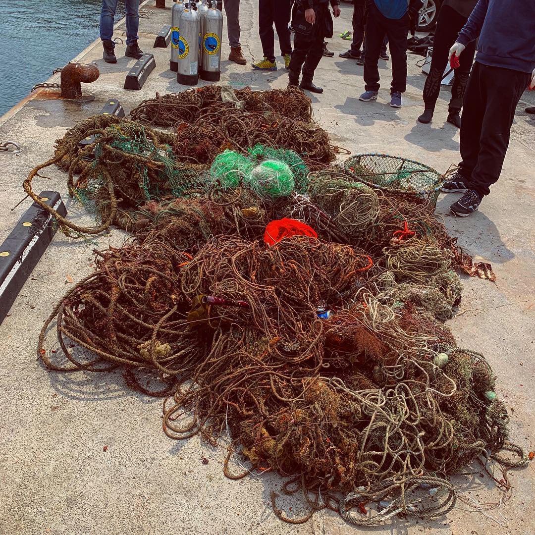 Jeju ocean clean-up project