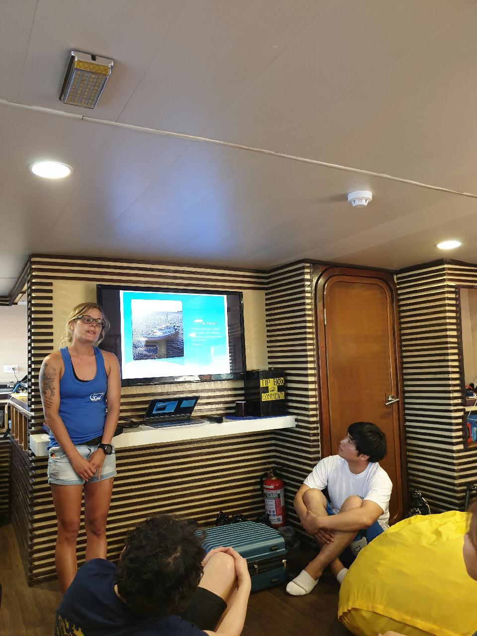 Fun diving