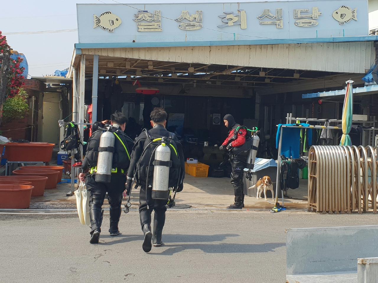 칠포 청우리조트 ow 해양실습