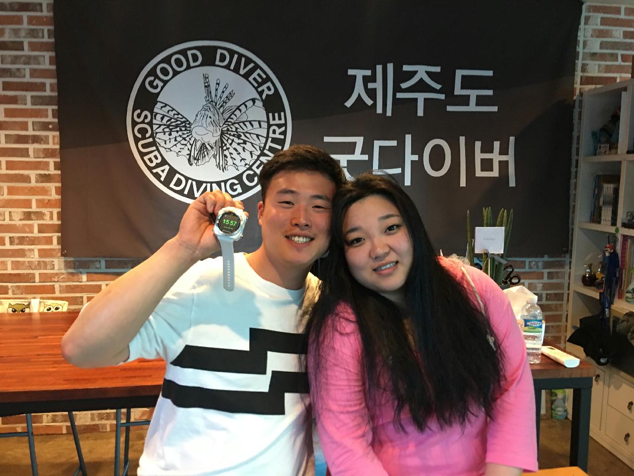 이성관,조가영 님 체험다이빙 기록
