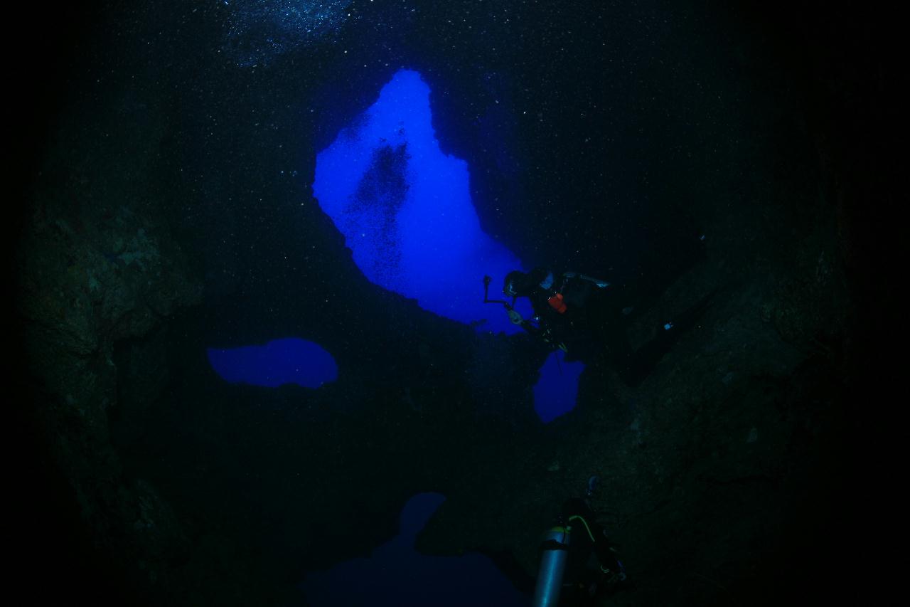 모알보알 pescador island _west 해골바가지 포인트