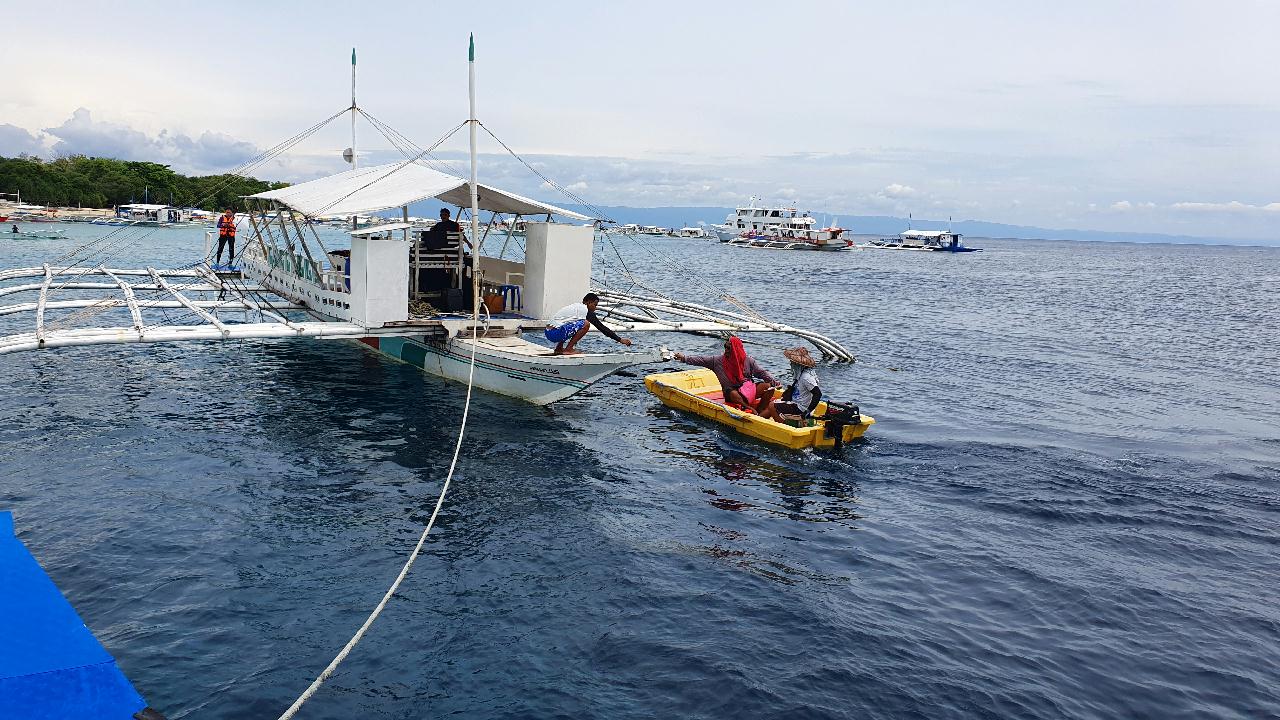 Bohol Blue Water Dive Resort Balicasag Is. Diver