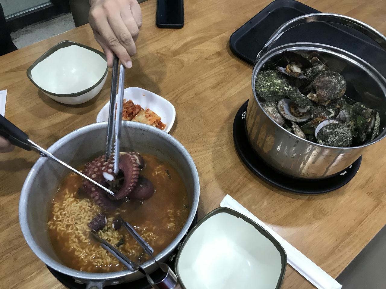 동수햄과 두번째  채집