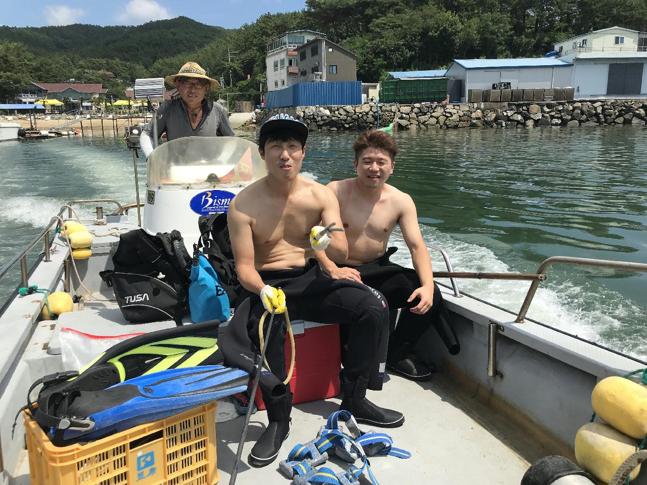 마산 앞바다 둘째날 동수햄&승현