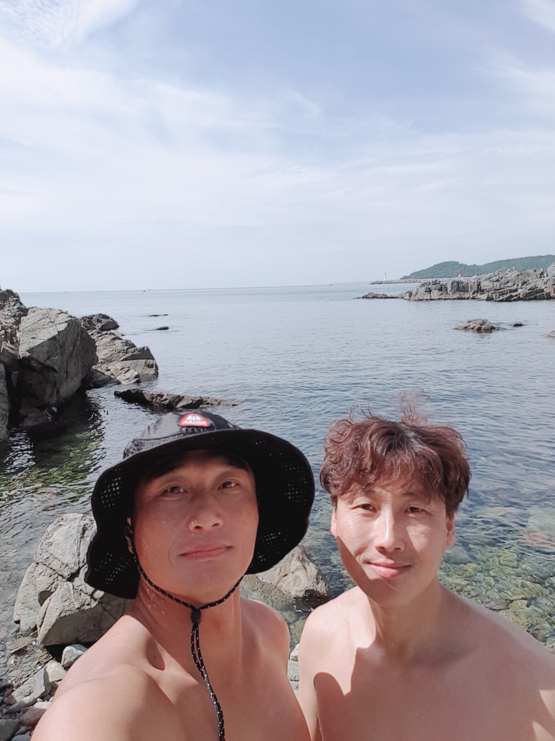 치윤이랑 모닝 다이빙