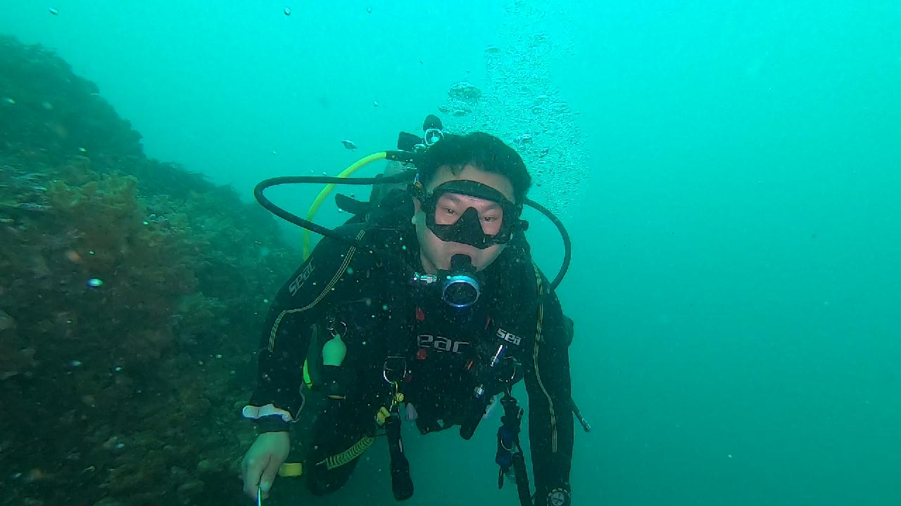 태풍 후 바닷속을 어떨지 궁금~