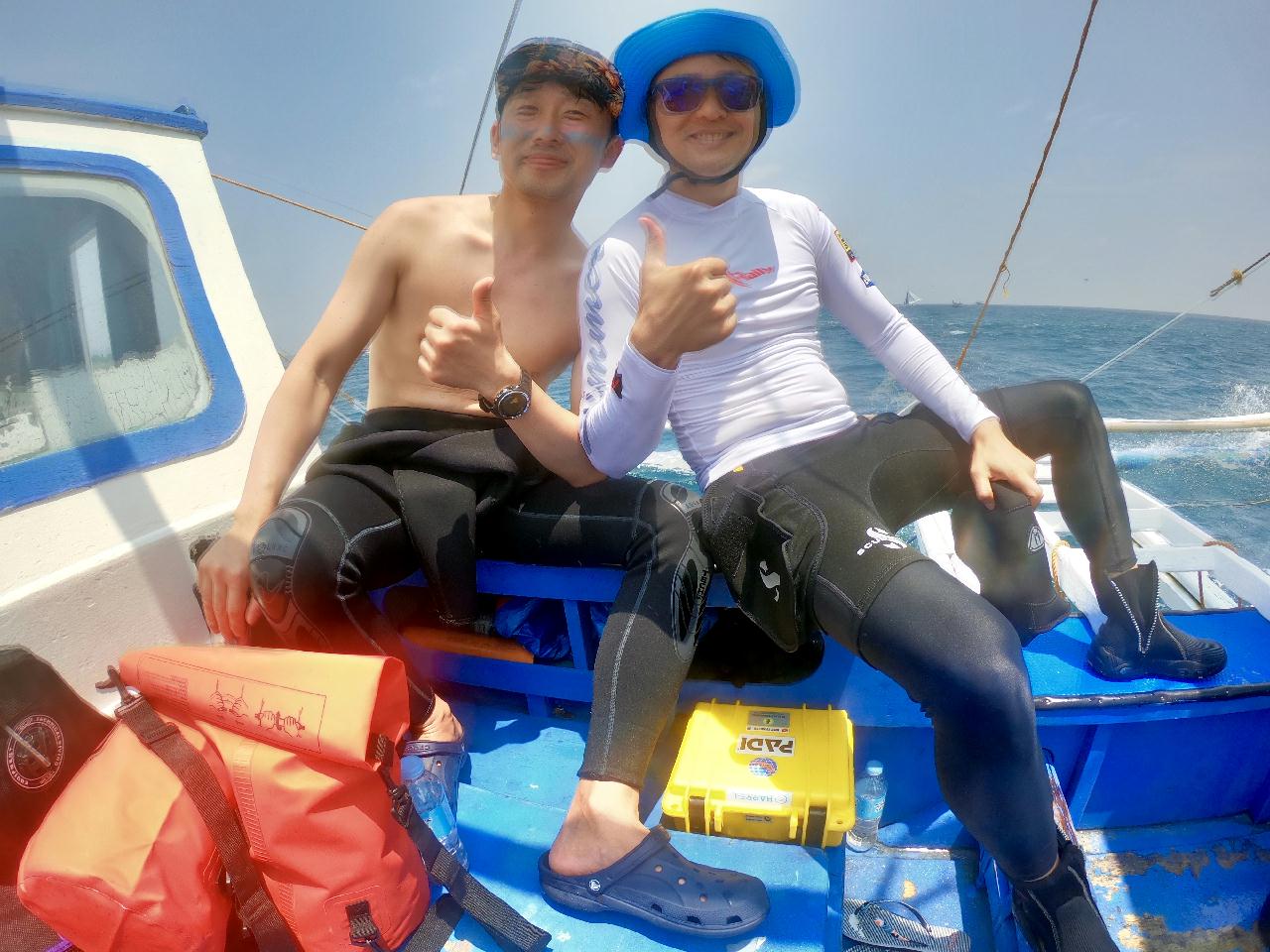 보라카이 해외 첫 다이빙 하루에 3깡씩 2틀 다이빙^^