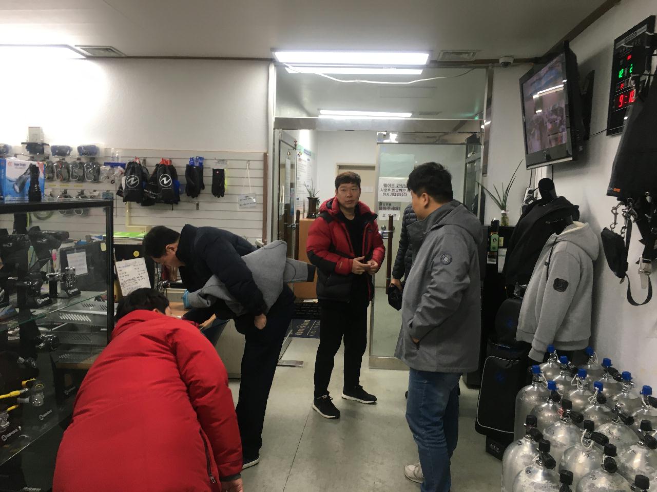 울산 문수 다이빙 풀장