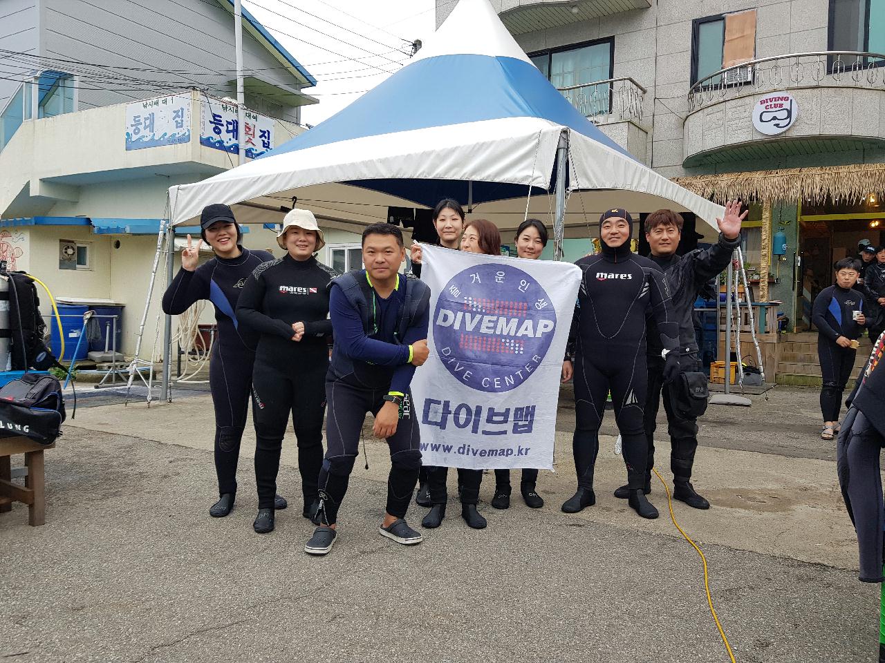 태풍 마이삭이 지난간 동해바다