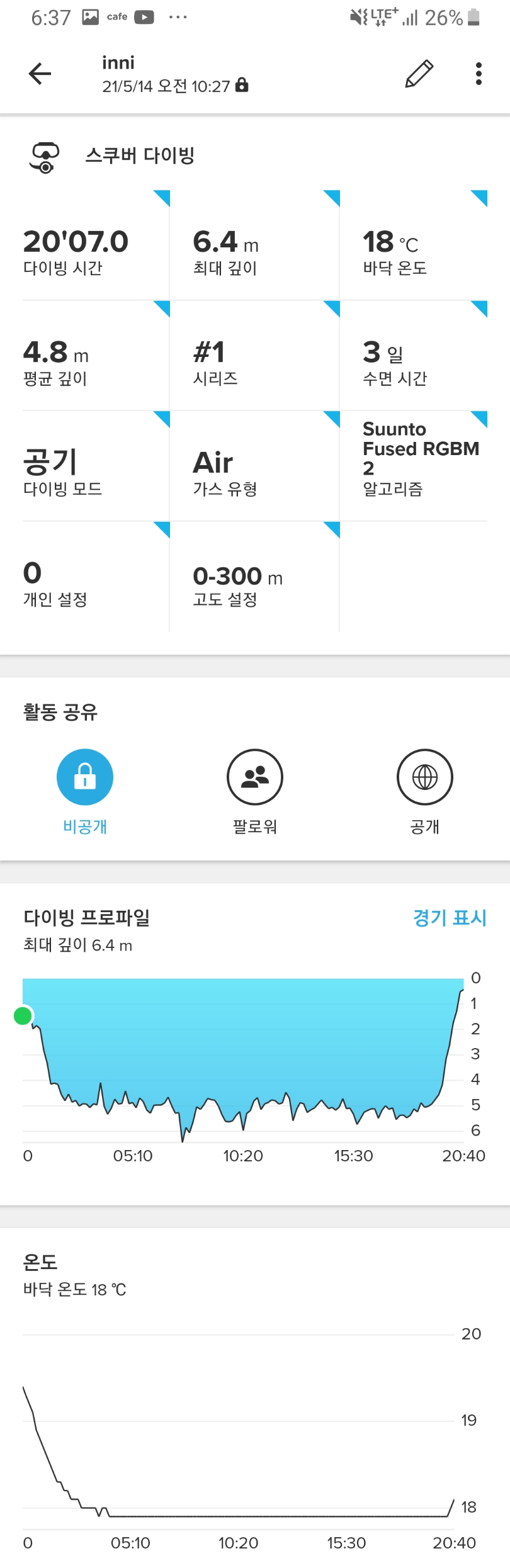 정인성 님 체험 다이빙 