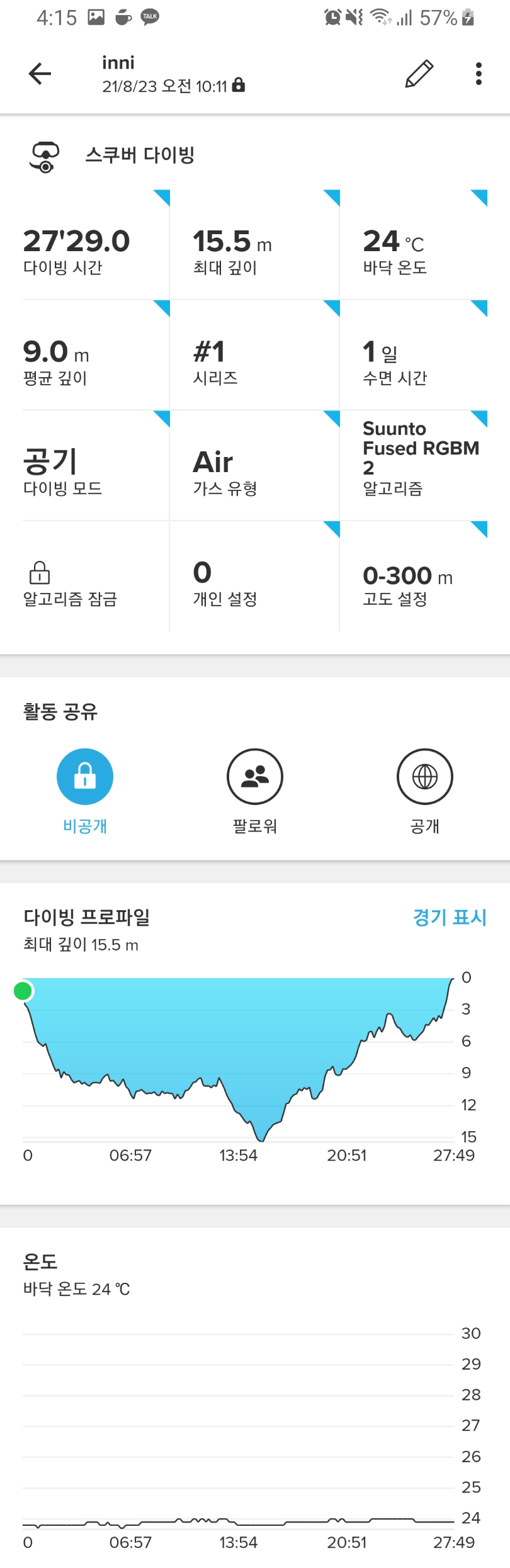 오픈워터 교육