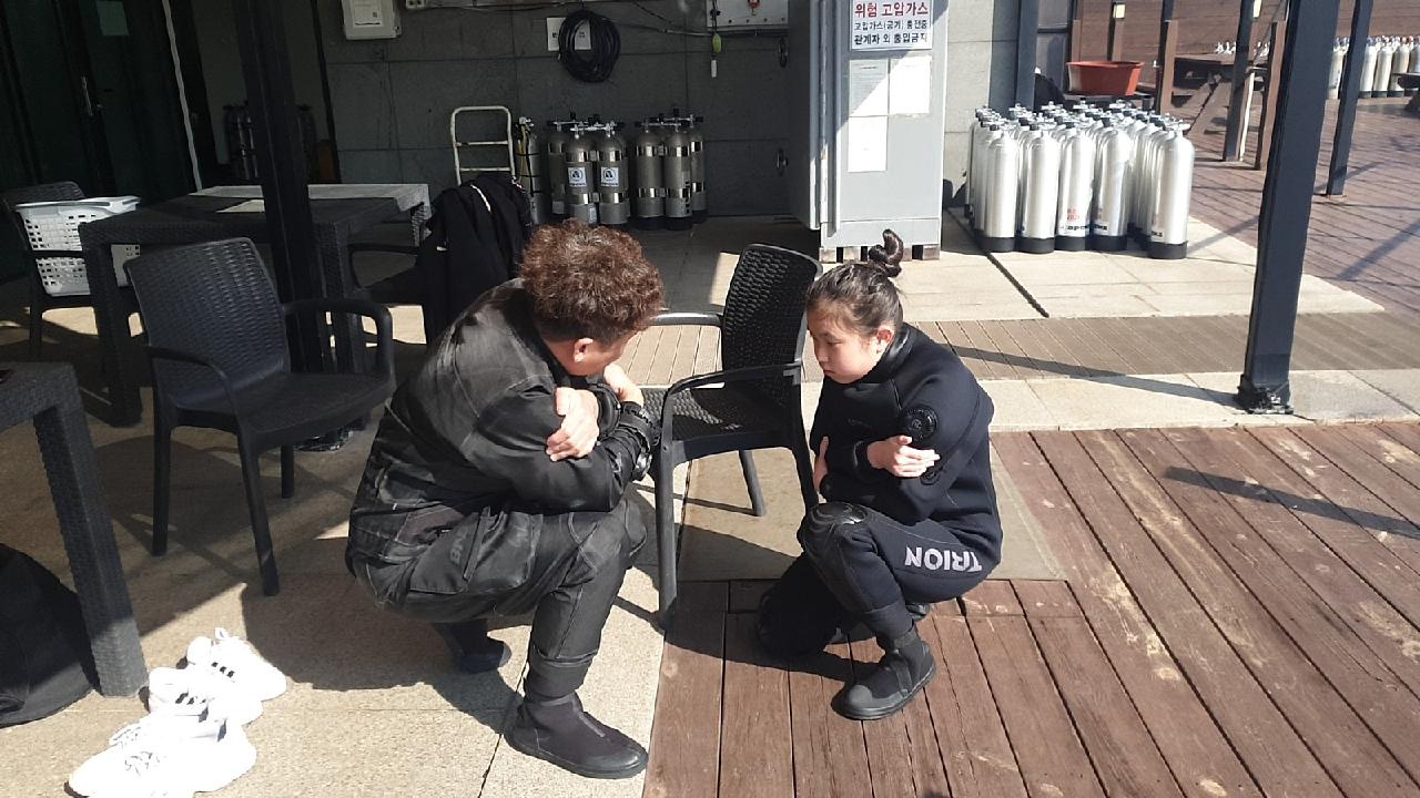 사계절 다이빙 필수품, 드라이 슈트 교육