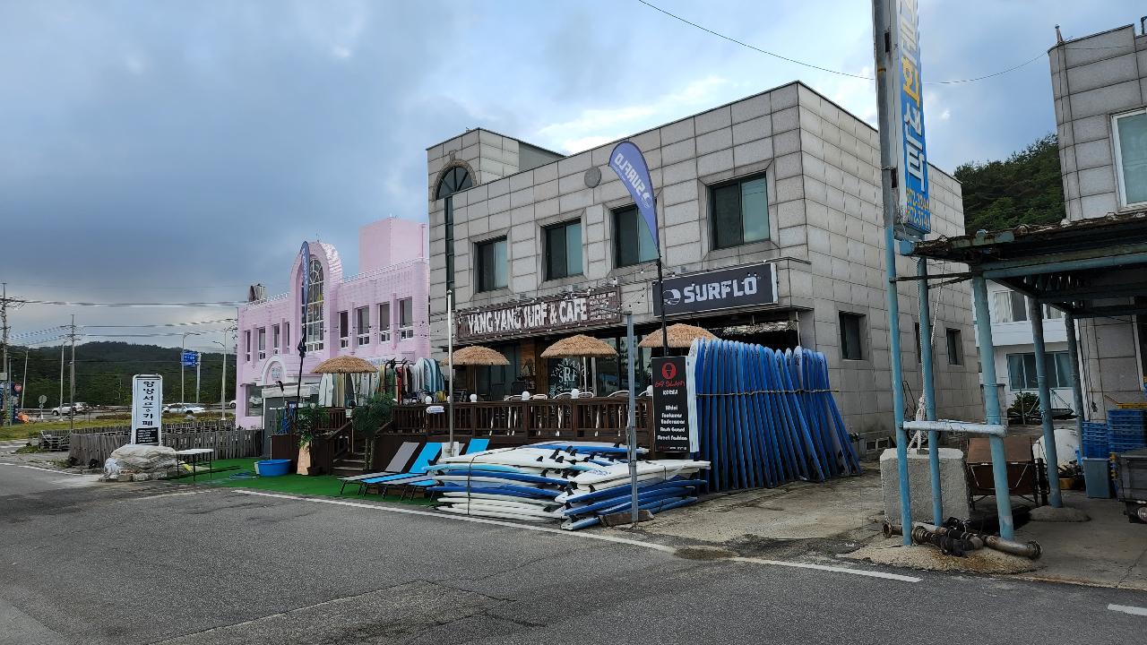 오늘의 양양 상황