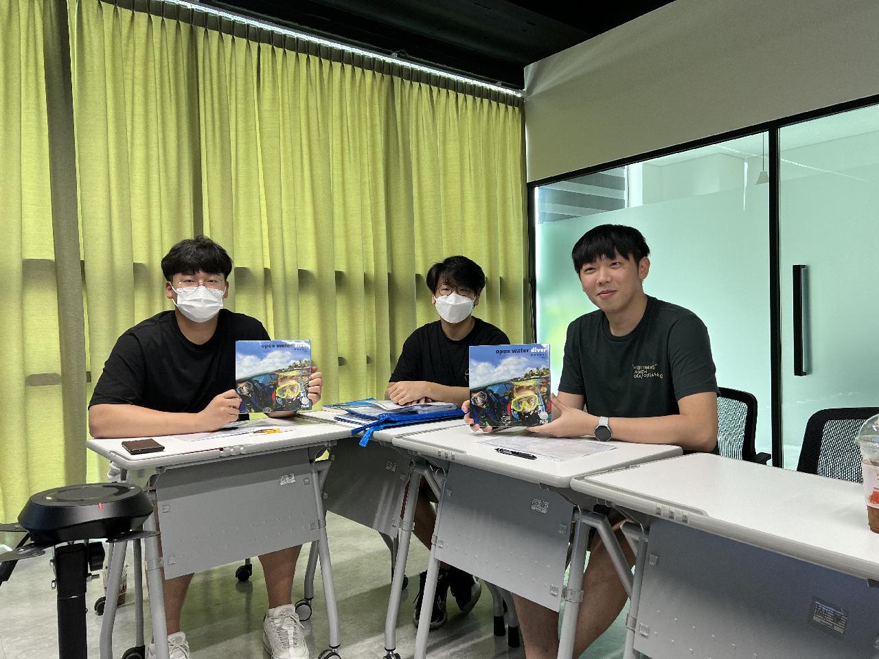 오픈워터 시작합니다