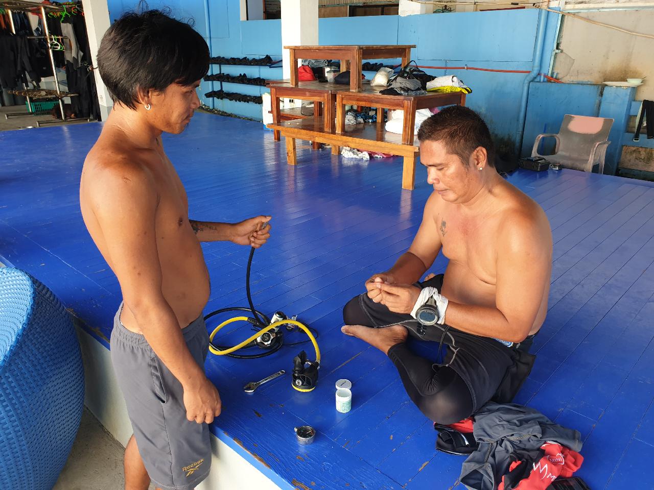Fun diving