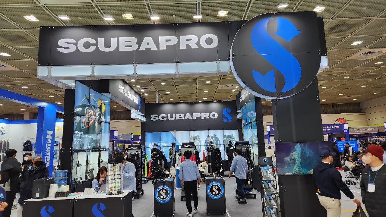 코엑스 스포엑스 국제레포츠전시회 (스쿠버다이빙)에 참여했어요