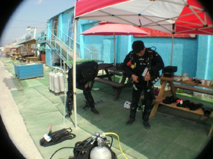 펀다이빙 - 강원도 고성 LF문암리조트 - 명파대