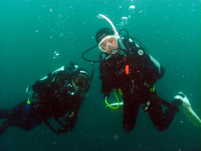 펀다이빙 - 제주도 서귀포 스쿠바라이프 - 섶섬 한개창