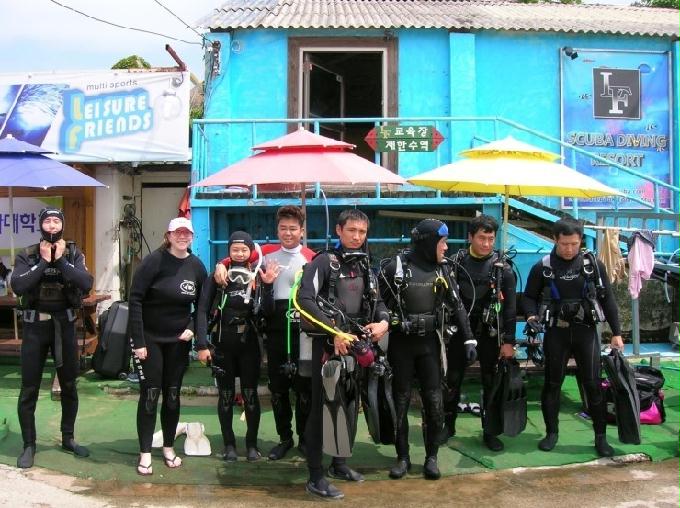 펀다이빙 - 강원도 고성 LF문암리조트 - 명파대