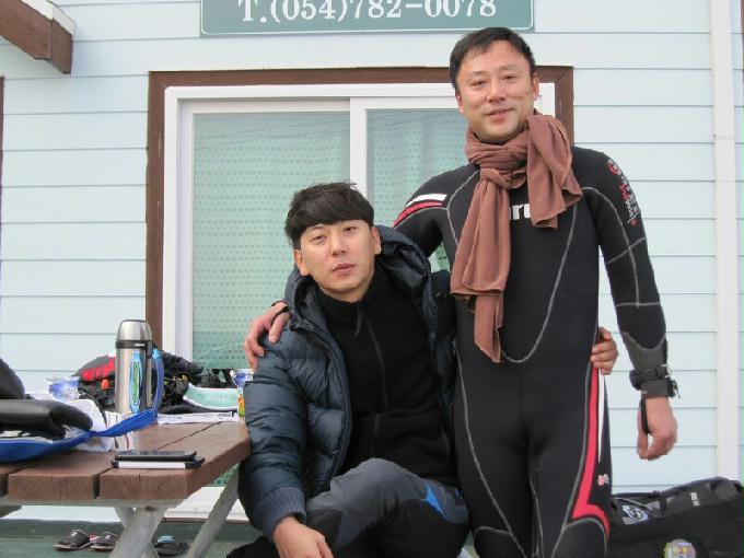펀다이빙 - 울진그랑블루리조트 - 15미터 터널어초