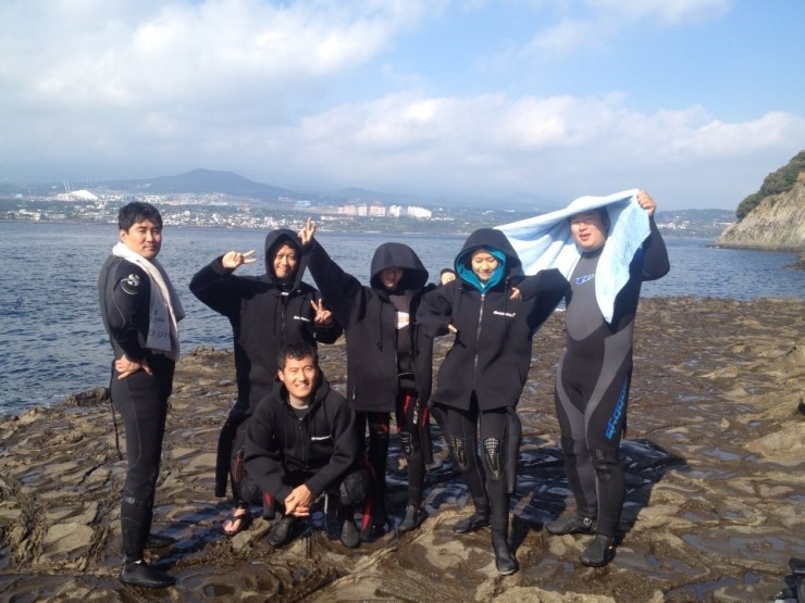 펀다이빙 - 제주도 굿다이버 - 범섬 새끼섬