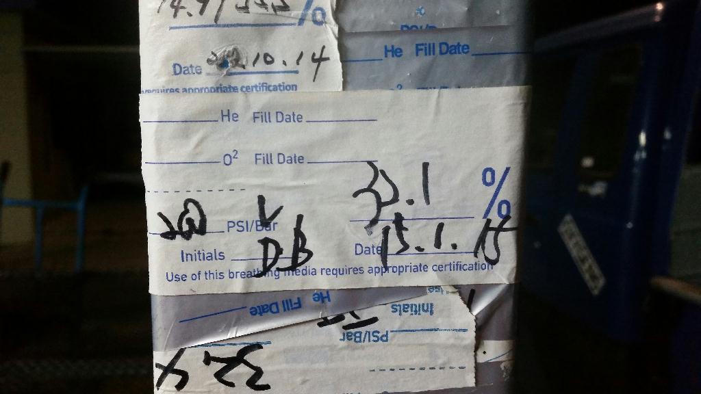 GUE Tech2 교육 - 후포 왕돌스쿠바 - 모레짬