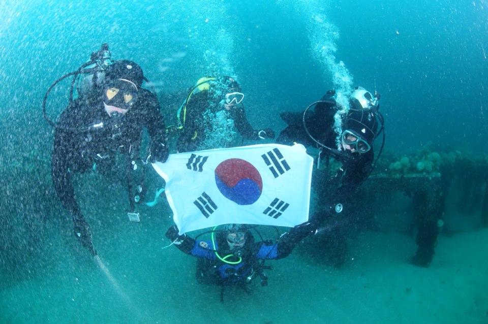 드라이슈트 스페셜티교육 - 고성 LF문암리조트 - 인공어초