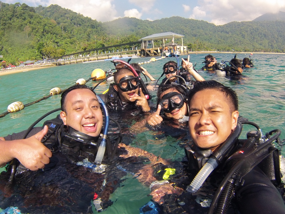 Open Water Training 3 - Marine Park, Tioman Island