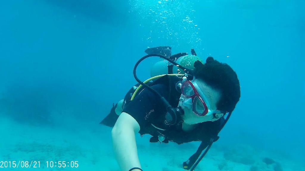 어드벤스과정 체크다이빙 - GUAM - Fish eye marine park