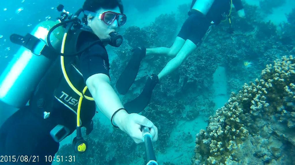 어드벤스과정 체크다이빙 - GUAM - Fish eye marine park