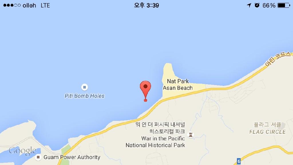어드벤스과정 체크다이빙 - GUAM - Fish eye marine park