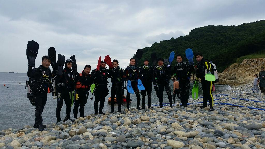 오픈워터 개방수역 실습 - 태종대 감지해변 - 감지해변