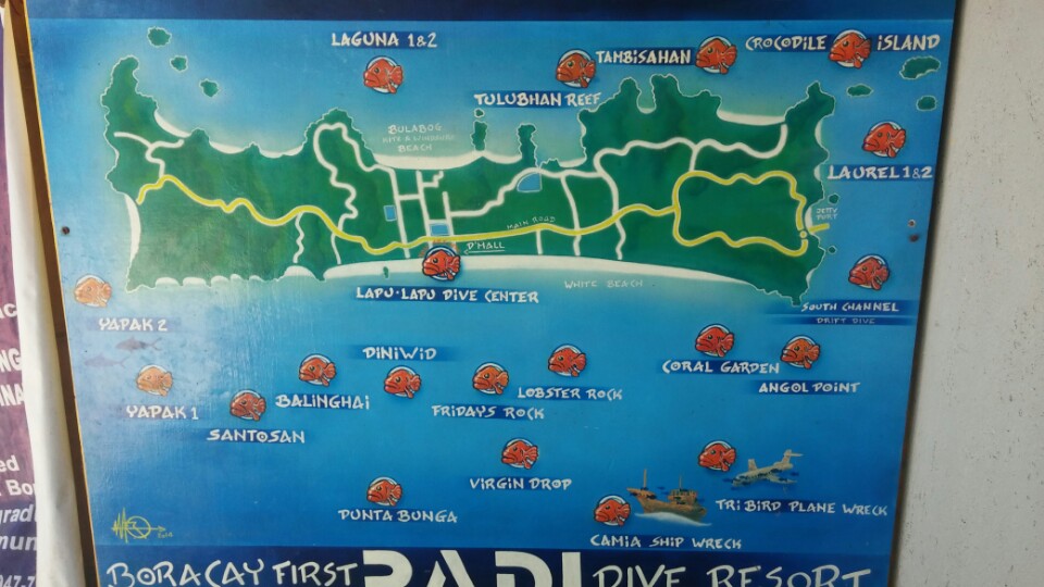 Fun Diving(Turtle watching point) - Boracay - Balinghai