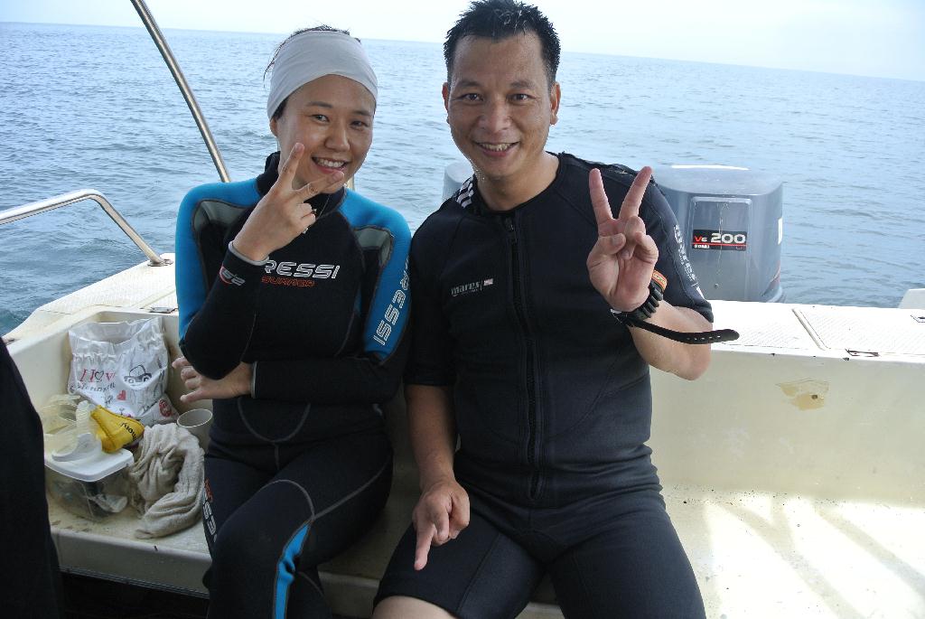 펀 다이빙 - Oceanic quest in Brunei - u.s.a wreck