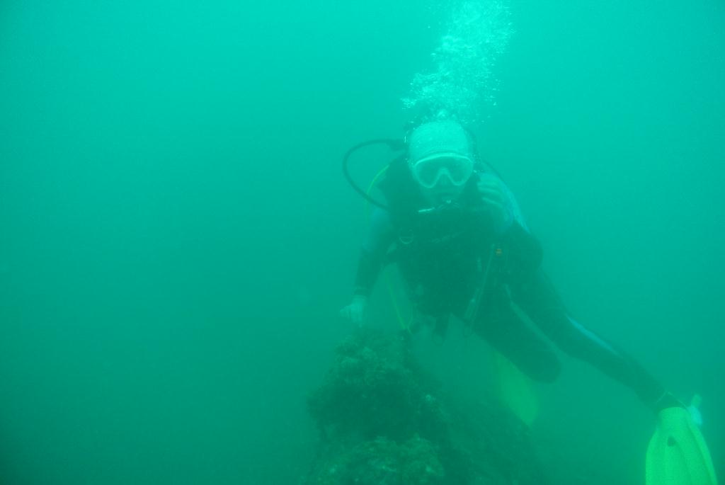 펀 다이빙 - Oceanic quest in Brunei - u.s.a wreck