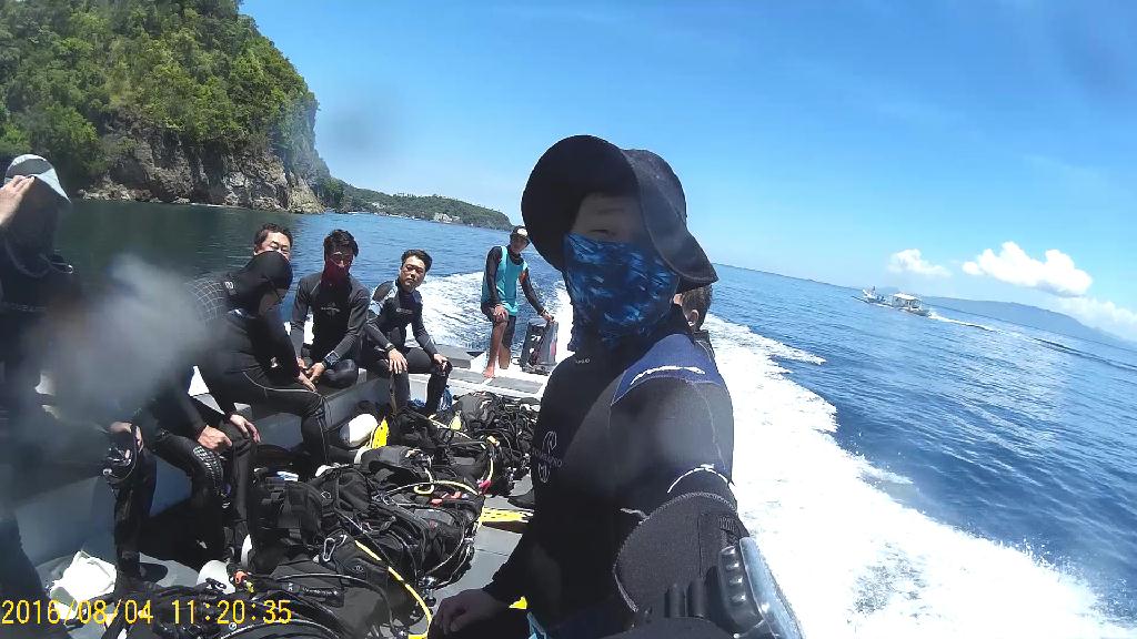 체크다이빙 - Philippine sabang - monkey beach