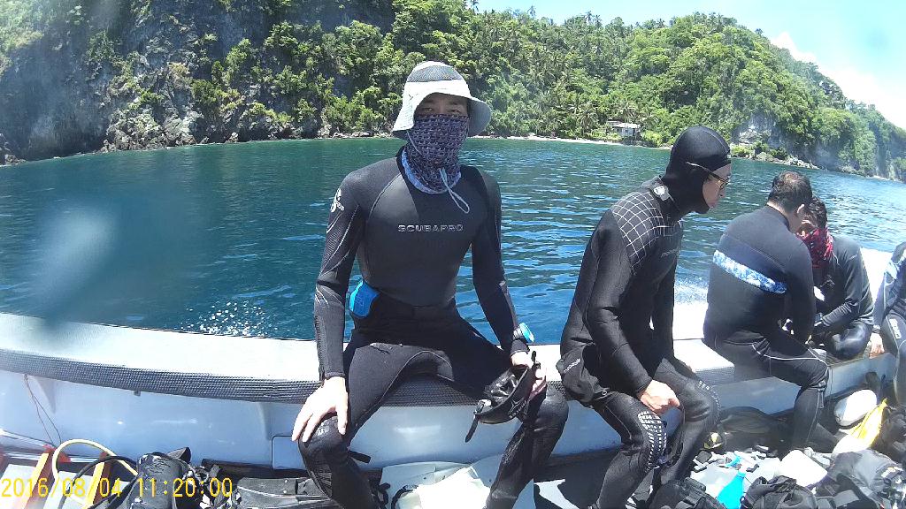 체크다이빙  - Philippine sabang - monkey beach