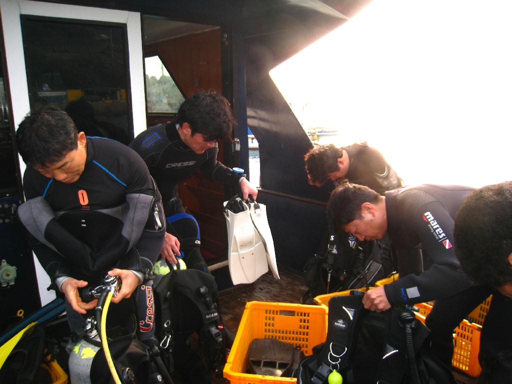 교육생 인솔 보조 - 금오도 - 리조트 인근 섬 남쪽