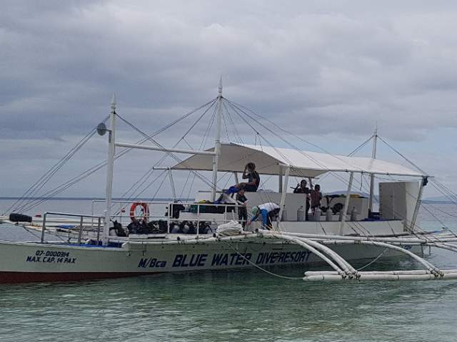 파밀라칸 3회 다이빙 중 첫다이빙 - Bohol - Snake Island
