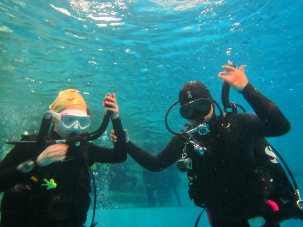 수영장 연습 - 잠실 수영장