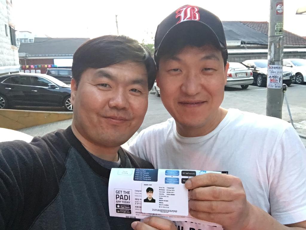 수중항법 - 강원 고성 백상어다이빙리조트 - 내항