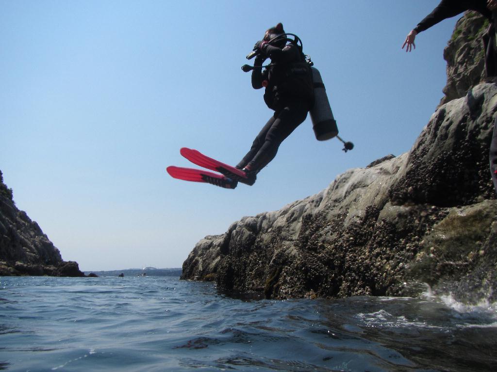 펀다이빙 - 제주도 굿다이버 - 문섬 새끼섬