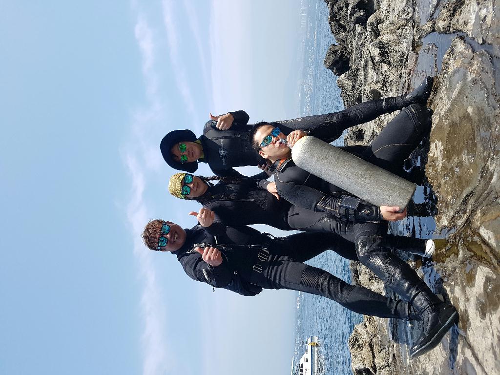 범섬 - 새끼섬직벽