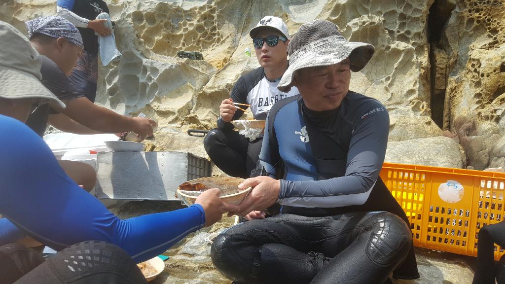 제주도 문섬 다이빙 - 제주도 챨스 다이브 리조트 - 문섬, 새끼섬 산호정원 딮