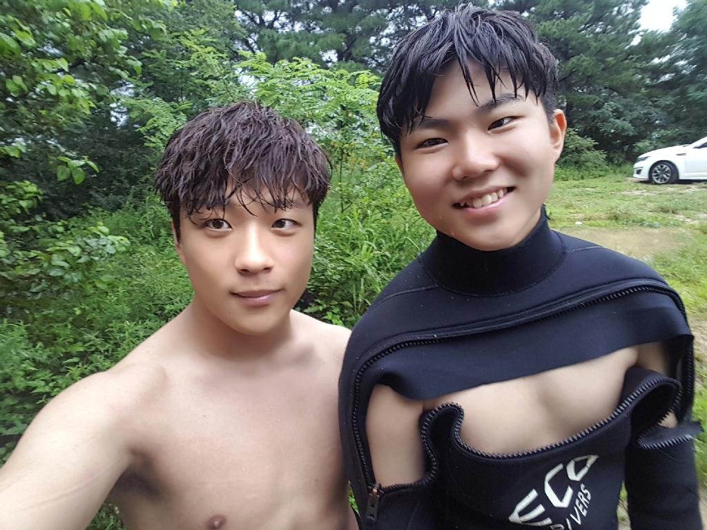 오픈워터교육 - 속초봉포해변 - 에코다이버스