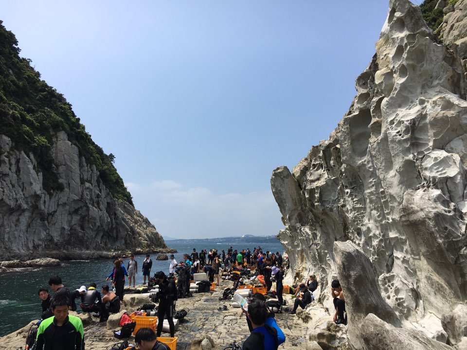 동호회 펀 다이빙 - 제주도 - 새끼섬
